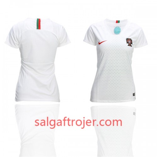 Portugal Fodboldtrøjer Dame Udebanesæt VM 2018 Portugal Fodboldtrøjer Dame Udebanesæt VM 2018